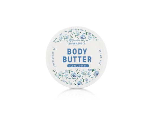Old Whaling Co Floral Coast Body Butter handmade in Charleston, South Carolina