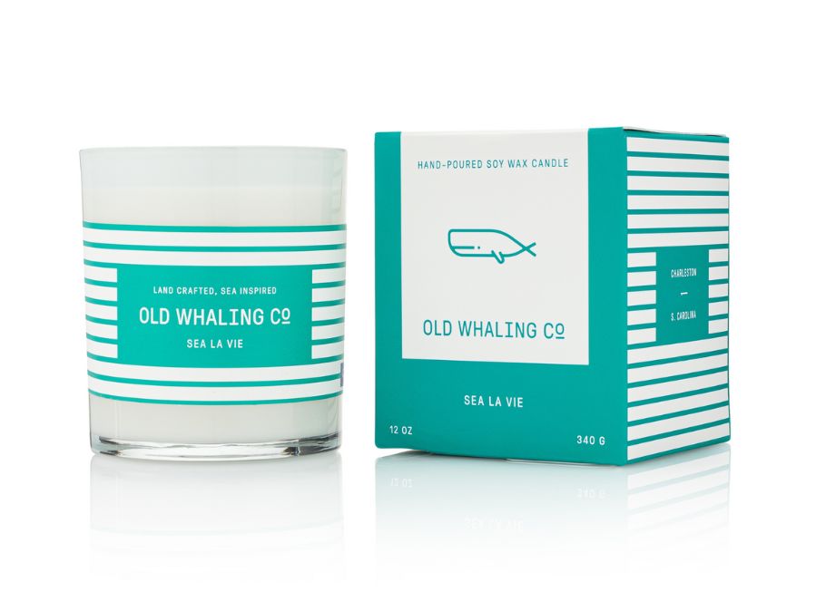 Old Whaling Co Sea La Vie Soy Wax Candle handmade in Charleston, South Carolina