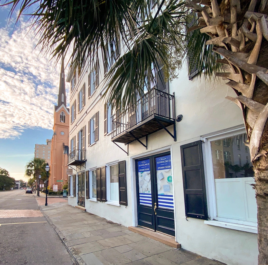 Old Whaling Co. King Street retail location view of front of building