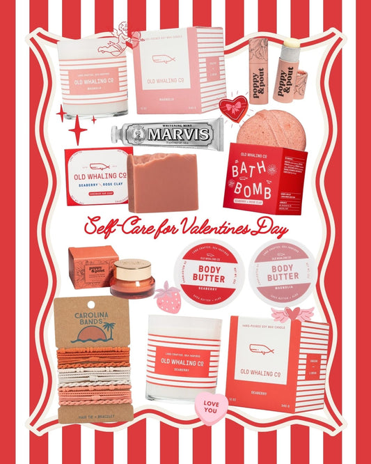 Valentine’s Day Gift Guide: Coastal-Inspired Self-Care & Thoughtful Gifts