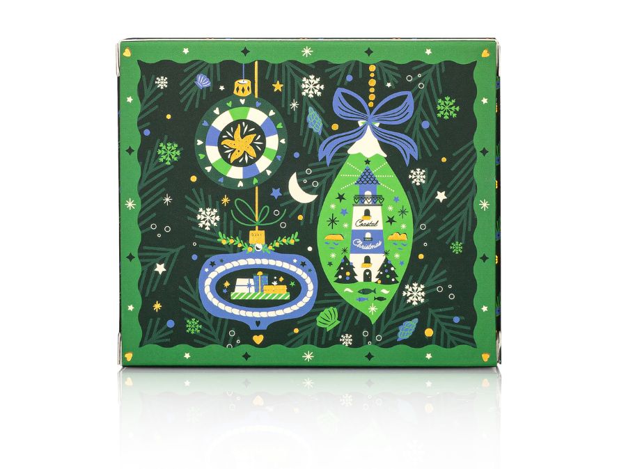 Coastal Christmas Bar Soap Illustration by Lulu Dubreil