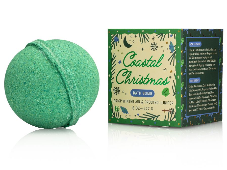 Coastal Christmas Bath Bomb by Old Whaling Co