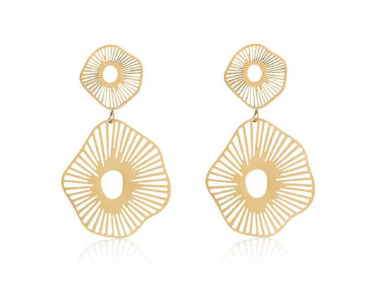 St. Armand's Gold Anemone Earrings