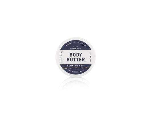 Old Whaling Co Mariner's Moon Travel Size Body Butter handmade in Charleston, South Carolina