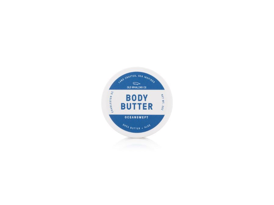 Old Whaling Co Oceanswept Travel Size Body Butter handmade in Charleston, South Carolina