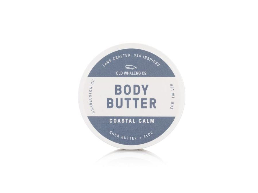 Old Whaling Co Coastal Calm Body Butter handmade in Charleston, South Carolina