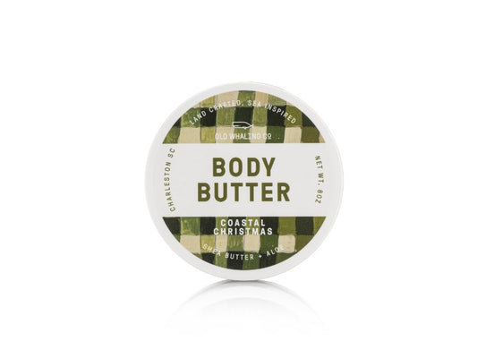 Old Whaling Co Coastal Christmas Body Butter handmade in Charleston, South Carolina