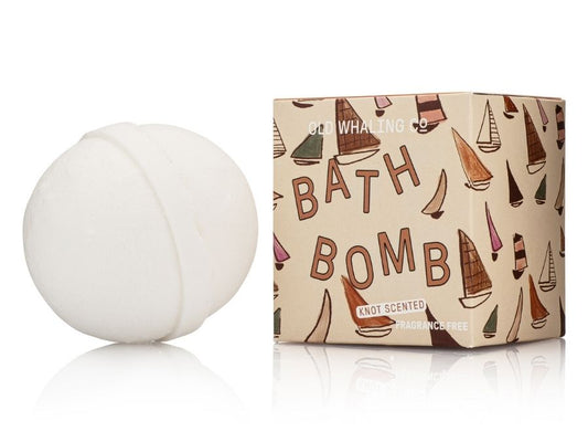 Old Whaling Co Knot Scented Bath Bomb handmade in Charleston, South Carolina