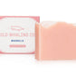 Old Whaling Co Magnolia Floral Scented Pink Bar Soap handmade in Charleston, South Carolina. 