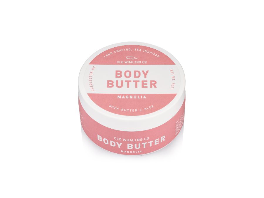 Old Whaling Co Magnolia Body Butter handmade in Charleston, South Carolina