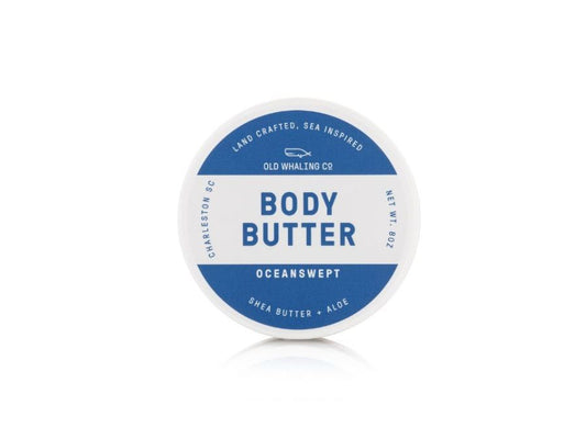 Old Whaling Co Oceanswept Body Butter handmade in Charleston, South Carolina