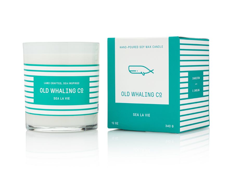 Old Whaling Co Sea La Vie Soy Wax Candle handmade in Charleston, South Carolina