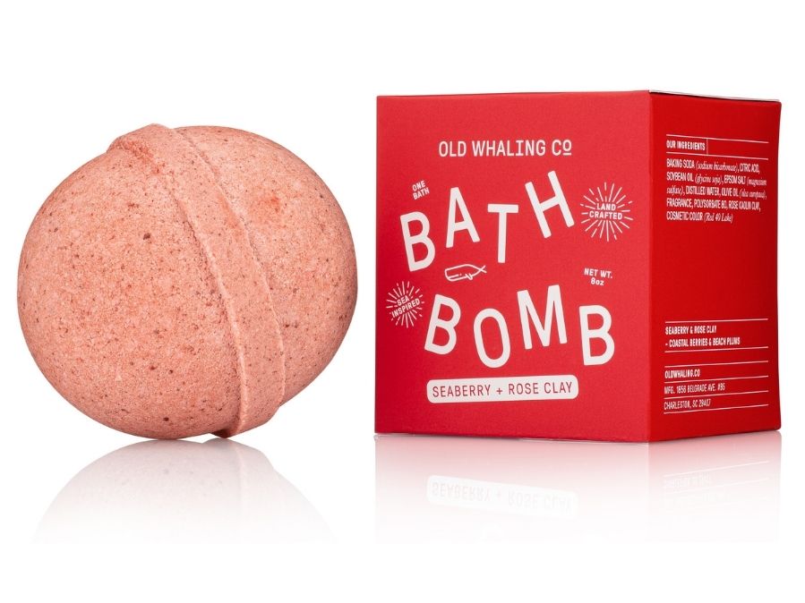 Old Whaling Co Seaberry Bath Bomb in Charleston, South Carolina