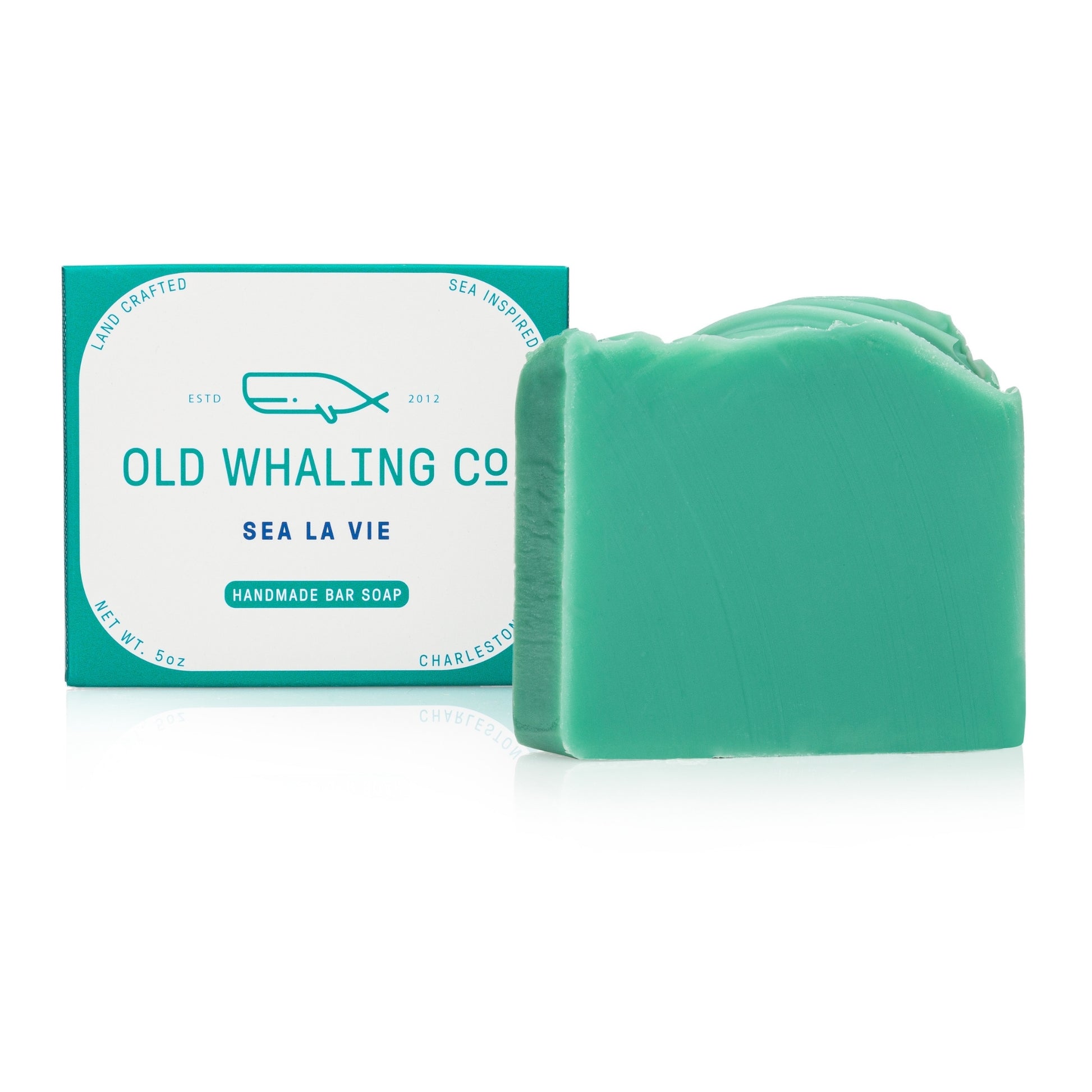 Sea La Vie Bar Soap and packaging on white background