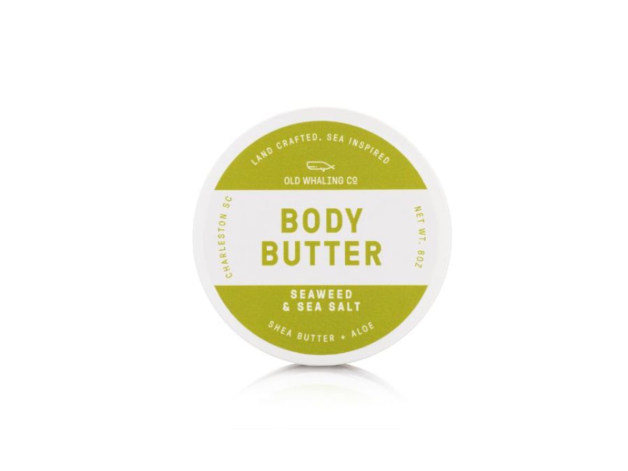 Old Whaling Co Seaweed & Sea Salt Body Butter handmade in Charleston, South Carolina