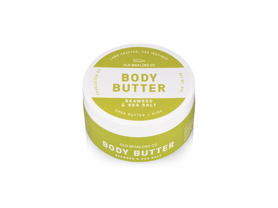 Old Whaling Co Seaberry Body Butter handmade in Charleston, South Carolina