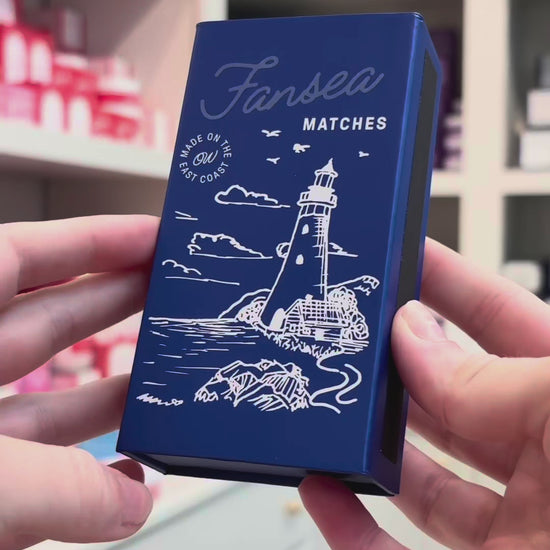 Fansea Matches in Blue by Old Whaling Co held in store