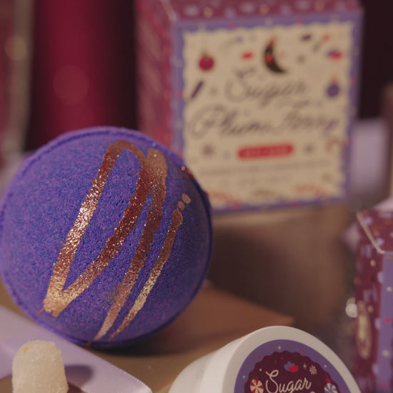 Sugar Plum Ferry Holiday collection up close 